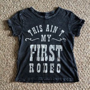 💝Graphic Semi Cropped Tee (3 for $24.00)